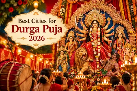 Durga Puja 2026: Best Citiy to Celebrate 