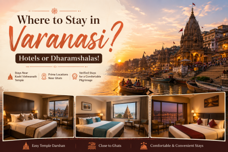 Where to Stay in Varanasi? Hotels or Dharamshalas